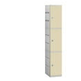 thumbnail image 1 of Salsbury  Assembled Triple Tier 1 Wide Locker Color Tan, 1 of 1
