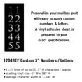 thumbnail image 1 of Salsbury Custom 3 in. Vertical Numbers / Letters, 1 of 1
