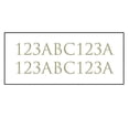 thumbnail image 1 of Salsbury Custom Horizontal Numbers / Letters, 1 of 1