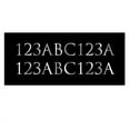 thumbnail image 1 of Salsbury Custom Horizontal Numbers / Letters, 1 of 1