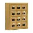 thumbnail image 1 of Salsbury  D 12 A Doors S-Mount Resettable Locks Cell Phone Locker In Gold, 1 of 1