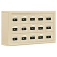 thumbnail image 1 of Salsbury  D 15 A Doors S-Mount Resettable Locks Cell Phone Locker In Sandstone, 1 of 1
