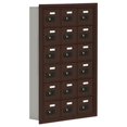 thumbnail image 1 of Salsbury  D 18 A Doors R-Mount Resettable Locks Cell Phone Locker In Bronze, 1 of 1