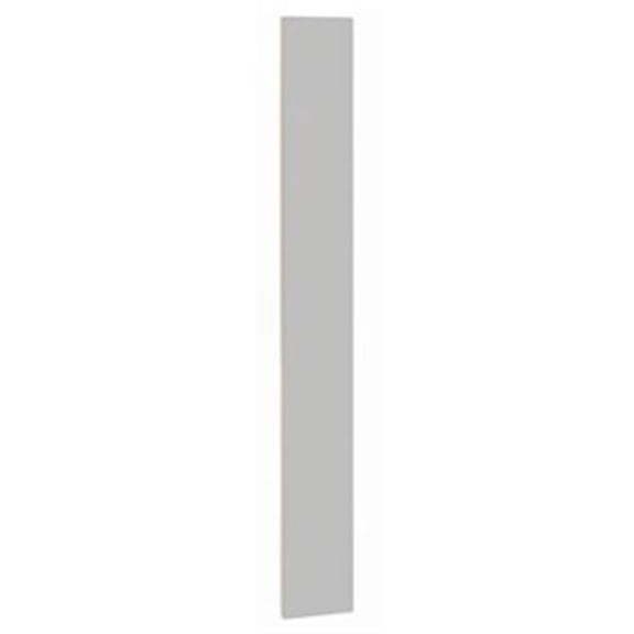 Salsbury Front Filler Vertical - Gray - 9 Inches Wide For Designer Wood Locker