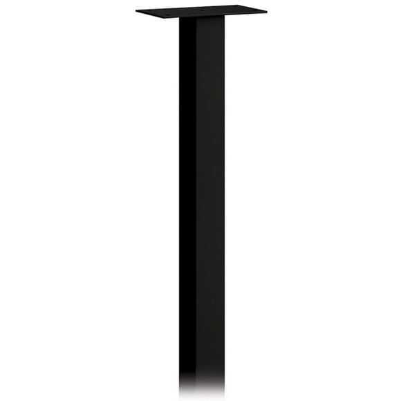 Salsbury Industries Mail House Post,Black,3-1/2 in Thickness  4795BLK