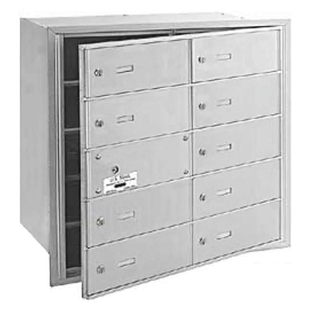 4B+ Horizontal Mailbox (Includes Master Commercial Lock) - 10 B Doors ...