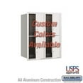 thumbnail image 1 of Salsbury Industries 3710D-4PCFU 10 Door Height Unit 37.875 in. Custom Front Loading & USPS Access Recessed Mounted 4C Horizontal Mailbox, 1 of 1