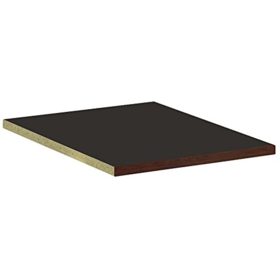 Salsbury Industries 11198DRK Compartment Shelf - for 18 Inch Deep Solid Oak Executive Locker - Full Depth - Dark