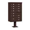 thumbnail image 1 of Salsbury Industries 13 Door Front Load 4C Horizontal Cluster Box Unit, 1 of 6