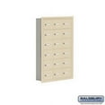 thumbnail image 1 of Salsbury Industries 19065-18SRK Cell Phone Storage Locker - 6 Door High Unit (5 Inch Deep Compartments) - 18 A Doors - Sandstone - Recessed Mounted - Master Keyed Locks, 1 of 4