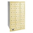 thumbnail image 1 of 4B+ Horizontal Mailbox - 21 A Doors - Sandstone - Rear Loading - Private Access, 1 of 4