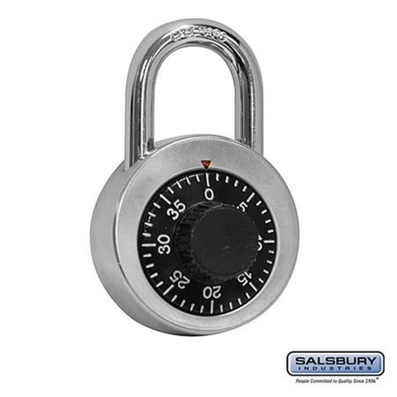 Salsbury Industries 22220 Combination Padlock - for Extra Wide Designer Wood Locker Door
