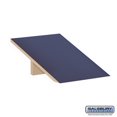 thumbnail image 1 of Salsbury Industries 22251BLU Sloping Hood - for Extra Wide Designer Wood Locker - 1 Wide - Blue, 1 of 1