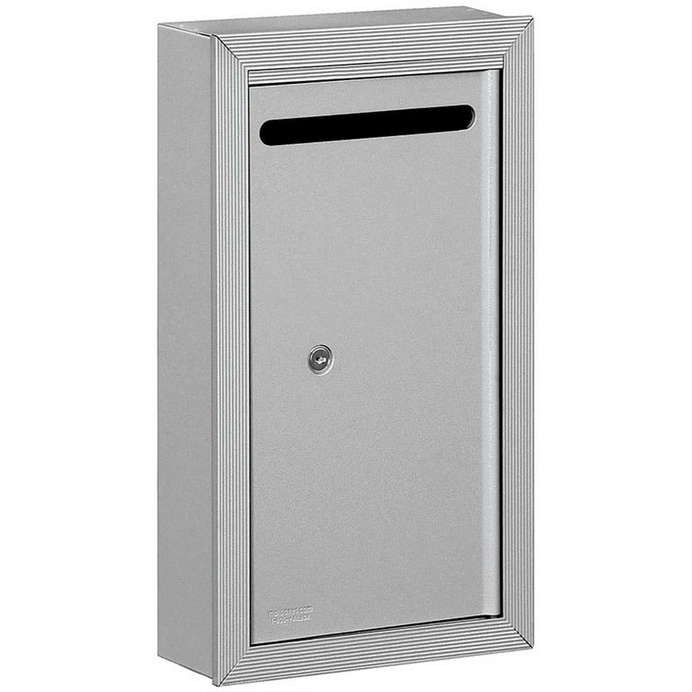 2260 Series Aluminum Slim Recessed-Mounted Private Letter Box with Commercial Lock 2260 Series Aluminum Slim Recessed-Mounted Private Letter Box with Commercial Lock