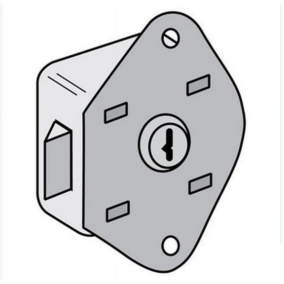 Salsbury Industries 33315 Key Lock Built-in for Designer Wood Locker Door