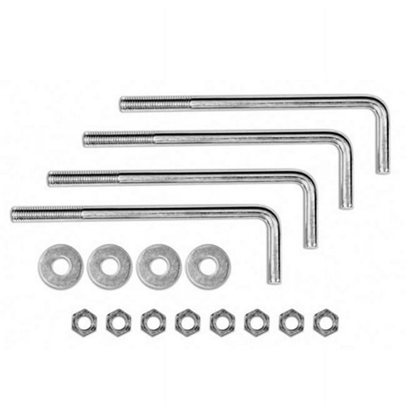 Salsbury Industries 3394 Pedestal Mounting Kit - for Bolt Mounted Mailbox Posts and Pedestals