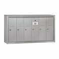 thumbnail image 1 of Vertical Mailbox - 6 Doors - Aluminum - Surface Mounted - USPS Access, 1 of 5
