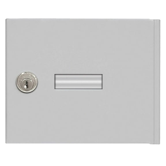 Salsbury Industries 3651ALM Replacement Door and Lock Standard A Size for 4B+ Horizontal Mailbox with Keys, Aluminum