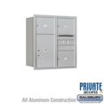 thumbnail image 1 of Salsbury Industries 3704D-2PGFU 4 Door High Unit 16.5 in. Double Column 4C Horizontal Mailbox with Front Loading USPS 2 PL4 - Stand Alone Parcel Locker&#44; Gold, 1 of 1