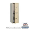 thumbnail image 1 of Salsbury Industries 3709S-2PGFP 9 Door High Unit 34 in. 4C Horizontal Mailbox with Front Loading Private Single Column Stand Alone Parcel Locker 1 PL4 & 1 PL5, Gold, 1 of 1