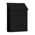 thumbnail image 1 of Salsbury Industries 4615BLK Traditional Mailbox - Decorative - Horizontal Style - Black, 1 of 4