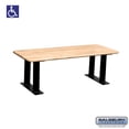 thumbnail image 1 of Salsbury Wood ADA Locker Bench - 48 Inches Wide - Light Finish, 1 of 1