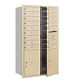 thumbnail image 1 of Salsbury Industries Recessed USPS 19 Door Front Load 4C Horizontal Mail Center with 1 Parcel Locker, 1 of 5