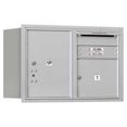thumbnail image 1 of Salsbury Industries 4C Horizontal Mailbox 5-Door High Unit (20"), Double Column, 1 MB3 Door, 1 PL5, Aluminum, Rear Load, Private Access, 1 of 3