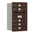 thumbnail image 1 of Salsbury Industries 5 Door Rear Load 4C Horizontal Mail Center, 1 of 4