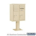 thumbnail image 1 of Salsbury Industries 64355TN-A 3 Wide Assembled Standard Metal Locker with Four Tier, Tan - 5 ft. x 15 in., 1 of 1