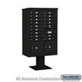 thumbnail image 1 of Salsbury Industries 64368BL-A 3 Wide Assembled Standard Metal Locker with Four Tier, Blue - 6 ft. x 18 in., 1 of 1