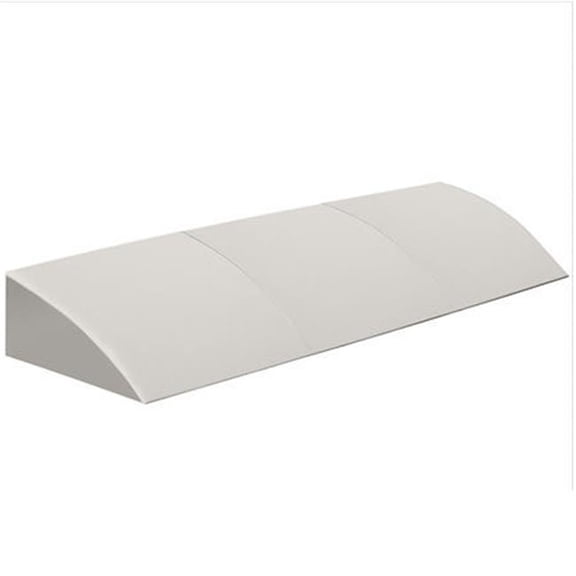 Salsbury Industries 99953 Sloping Hood for Plastic Locker 3 Wide - Dark Gray