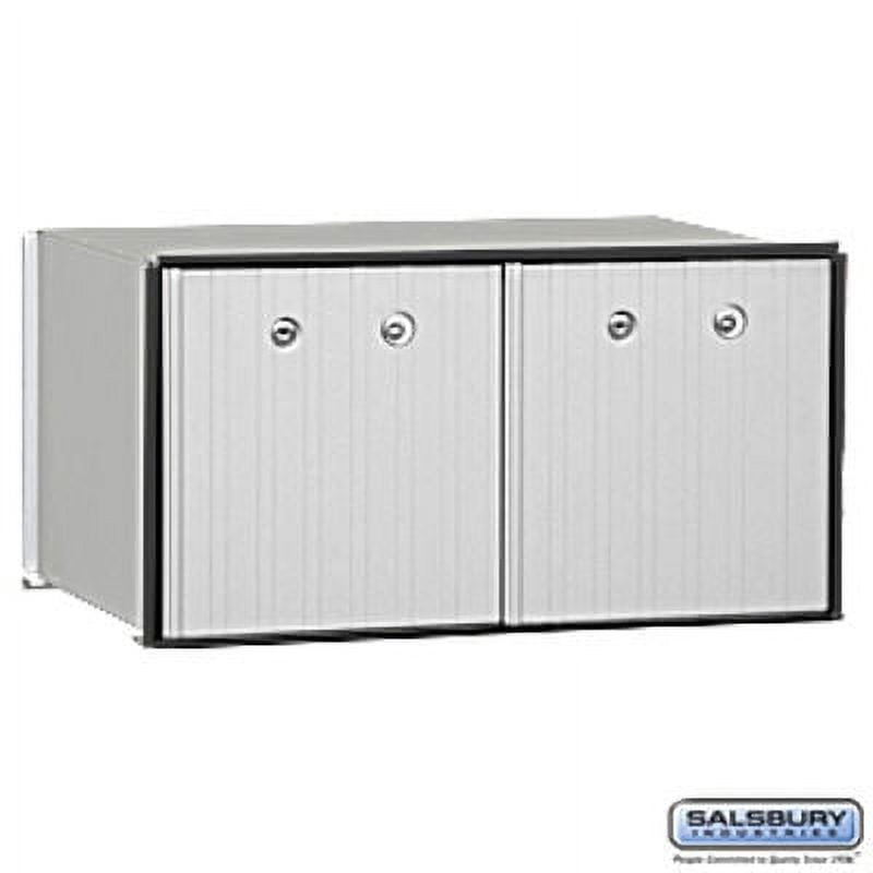 Ladder Rack Locker Salsbury Industries Aluminum 2 Unit Rack Ladder System Parcel Locker ...