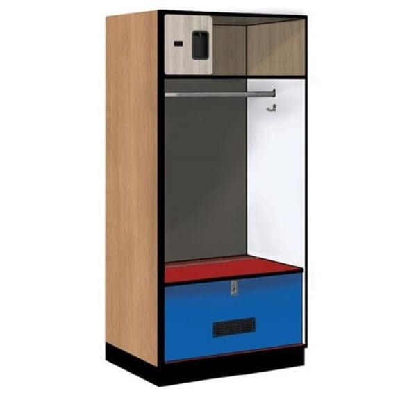 Salsbury Industries 30000C-OA Custom Open Access Designer Lockers