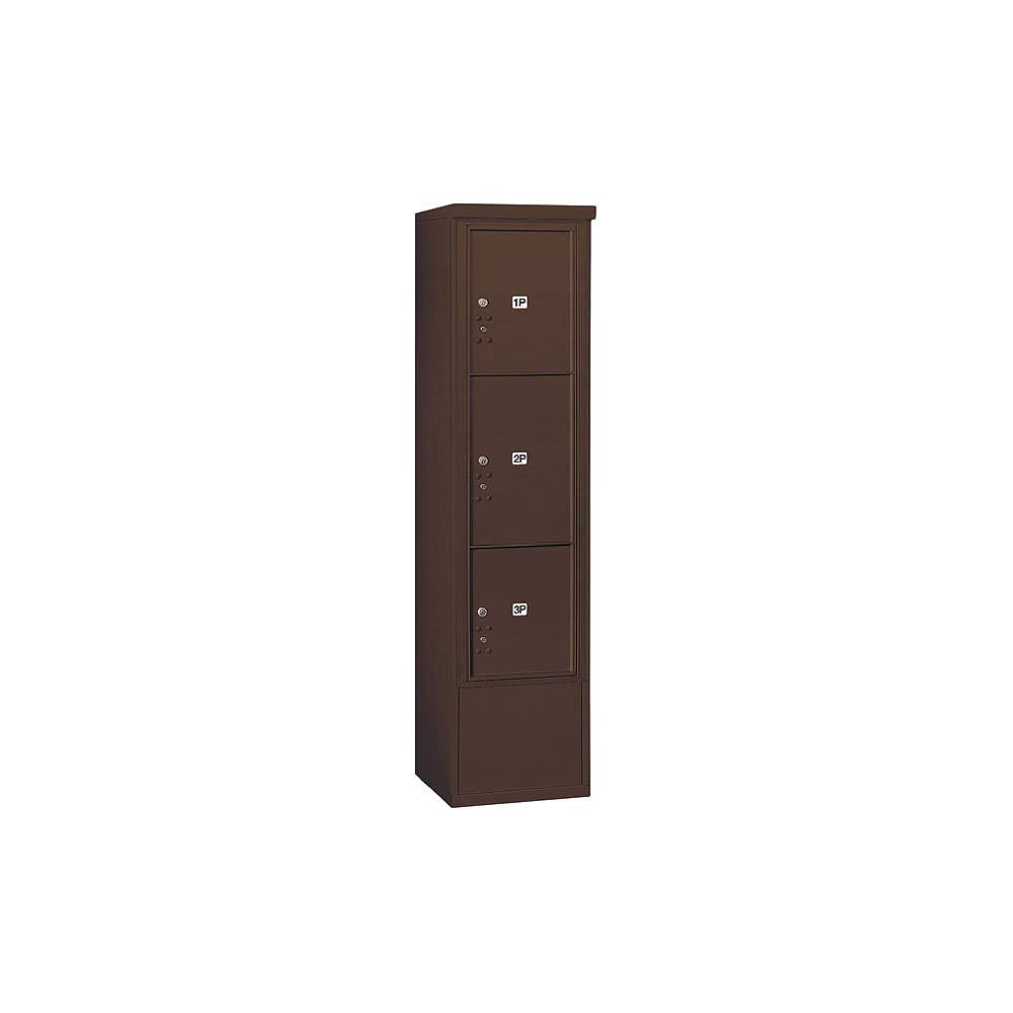 Maximum Height Free-Standing 4C Horizontal Parcel Locker with 3 Parcel ...