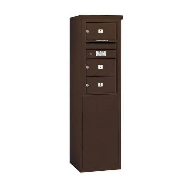 Salsbury Industries Freestanding USPS 4 Door Front Load 4C Horizontal Mail Center