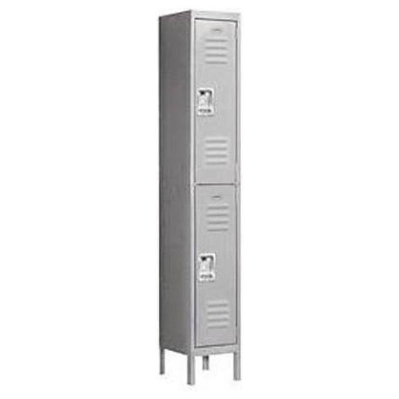 Salsbury Industries  Gray Double-Tier Steel Standard Locker