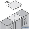 thumbnail image 1 of Salsbury Industries In-Line Flat Top Filler, 1 of 3