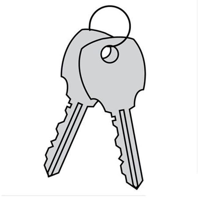 Salsbury Industries Mailbox Key Blanks - 50 Pack Solid Brass Keys For Standard Aluminum Mailbox Locks - View #7