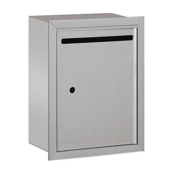Salsbury Industries Letter Box, 20 lb, Recessed, Standard 2245AU