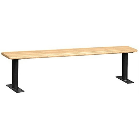 Wood Locker Bench - 36 Inches - Light Finish