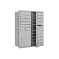 thumbnail image 1 of Salsbury Industries 15 Door Front Load 4C Horizontal Mail Center with 1 Parcel Locker, 1 of 4