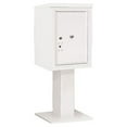 thumbnail image 1 of Salsbury Industries Pedestal Mounted 1 Door Front Load 4C Horizontal Parcel Locker, 1 of 6