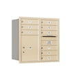 thumbnail image 1 of Salsbury Industries Recessed Private 11 Door Rear Load 4C Horizontal Mail Center with 1 Parcel Locker, 1 of 4