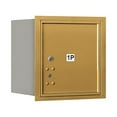 thumbnail image 1 of Salsbury Industries Recessed Private Aluminum 1 Unit 4C Horizontal Parcel Locker, 1 of 4