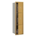 thumbnail image 1 of Salsbury Industries Recessed Private Aluminum 3 Unit 4C Horizontal Parcel Locker, 1 of 4