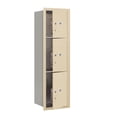thumbnail image 1 of Salsbury Industries Recessed Private Aluminum 3 Unit 4C Horizontal Parcel Locker, 1 of 4