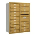thumbnail image 1 of Salsbury Industries Recessed USPS 20 Door Rear Load 4C Horizontal Mail Center with 1 Parcel Locker, 1 of 3