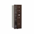 thumbnail image 1 of Salsbury Industries Recessed USPS 5 Door Front Load 4C Horizontal Mail Center with 1 Parcel Locker, 1 of 4