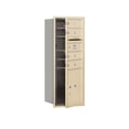 thumbnail image 1 of Salsbury Industries Recessed USPS 6 Door Front Load 4C Horizontal Mail Center with 1 Parcel Locker, 1 of 4